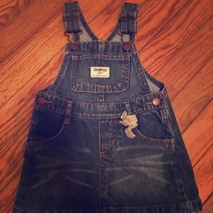 Toddler Girls Denim Jumper